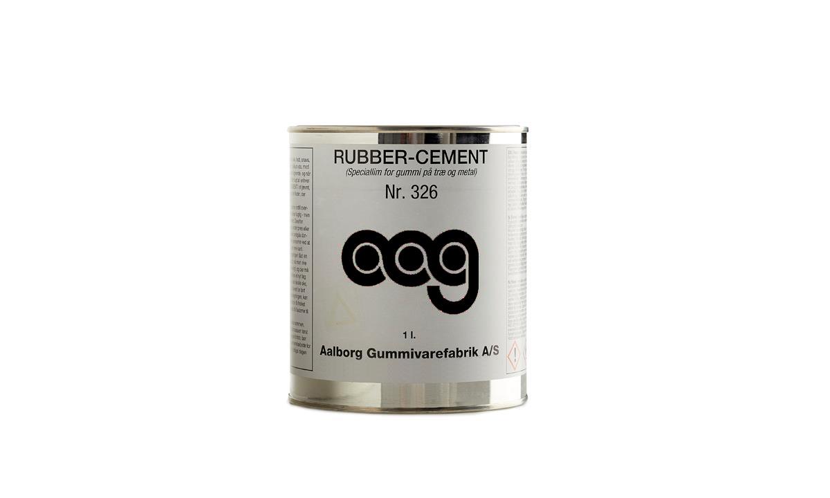 AAG rubber Cement 326 - Flowing water resistant contact glue