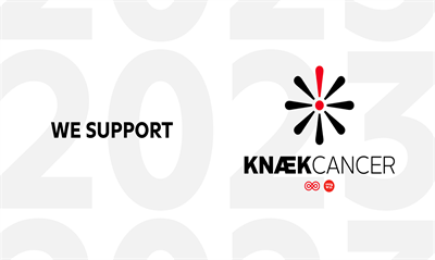 AAG supports Knæk Cancer 2023
