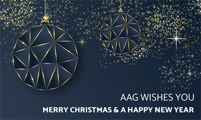 AAG wishes Merry Christmas and a Happy New Year
