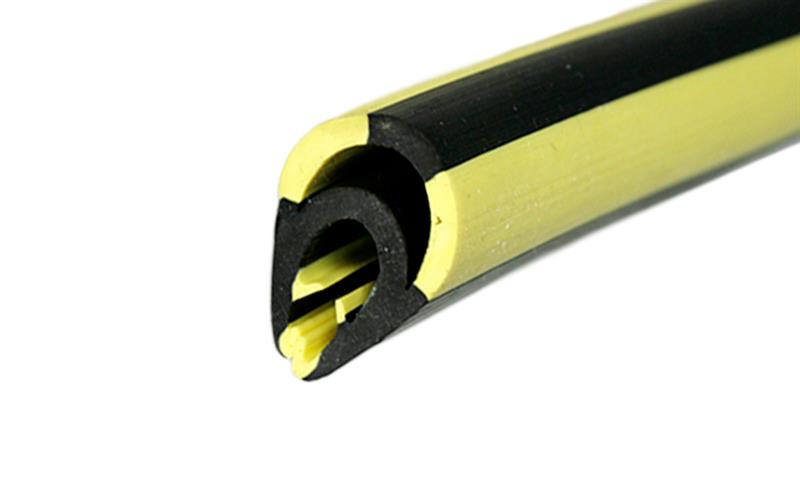 Co-extruded TPE protection profile